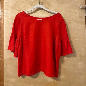 Paper Crown Anthropologie Blouse